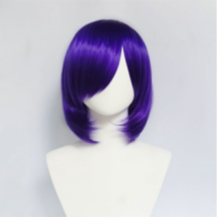 Full-Length Wavy Dark Brown Fiberglass Wig - Perfect for Historical Characters