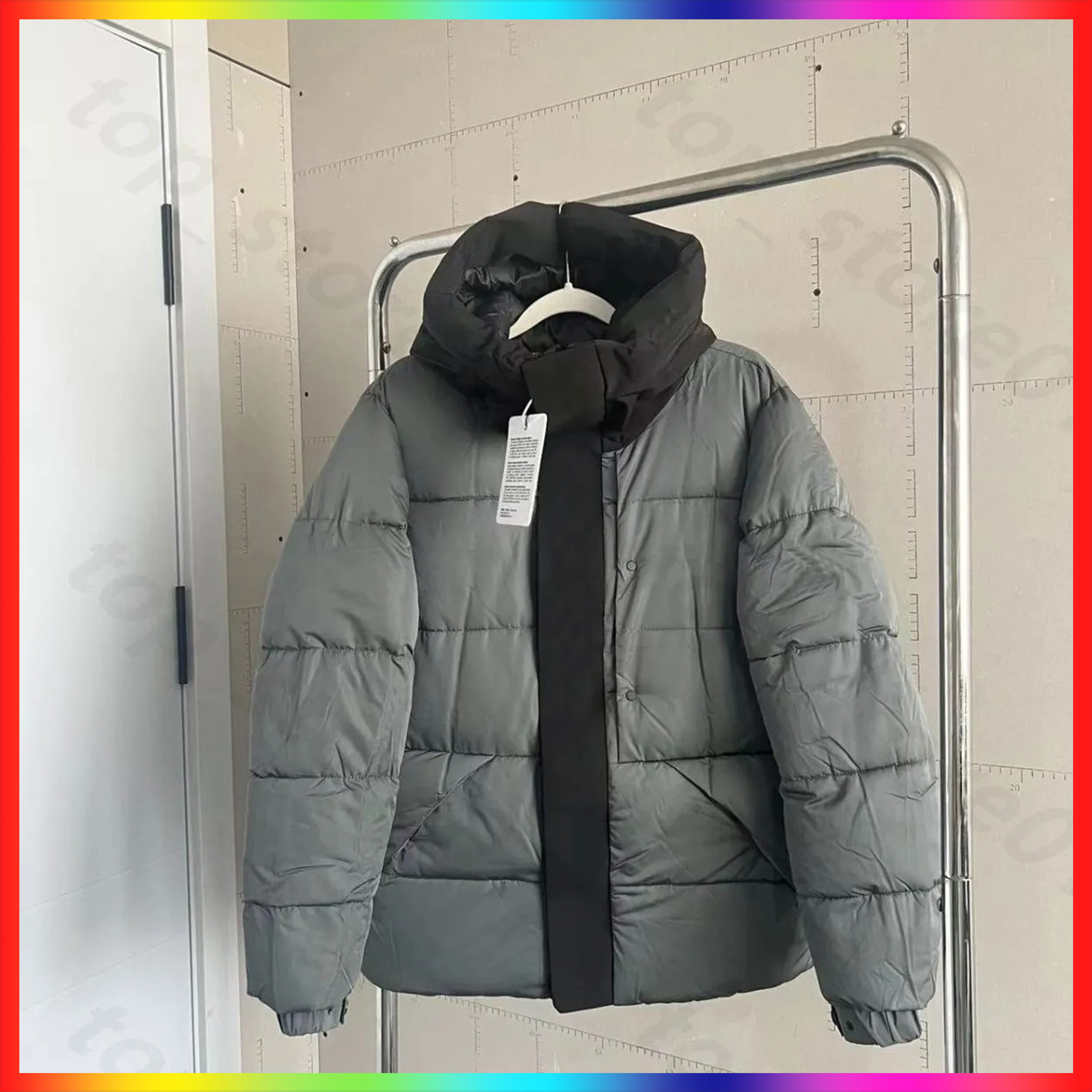 25ss Winter Puffer Jacket Mens goose down jacket Parka Thick Warm Fur Removable Hooded Down Jacket Women's Slim Coat High Outdoor Quality Badge clothing Jacket 01