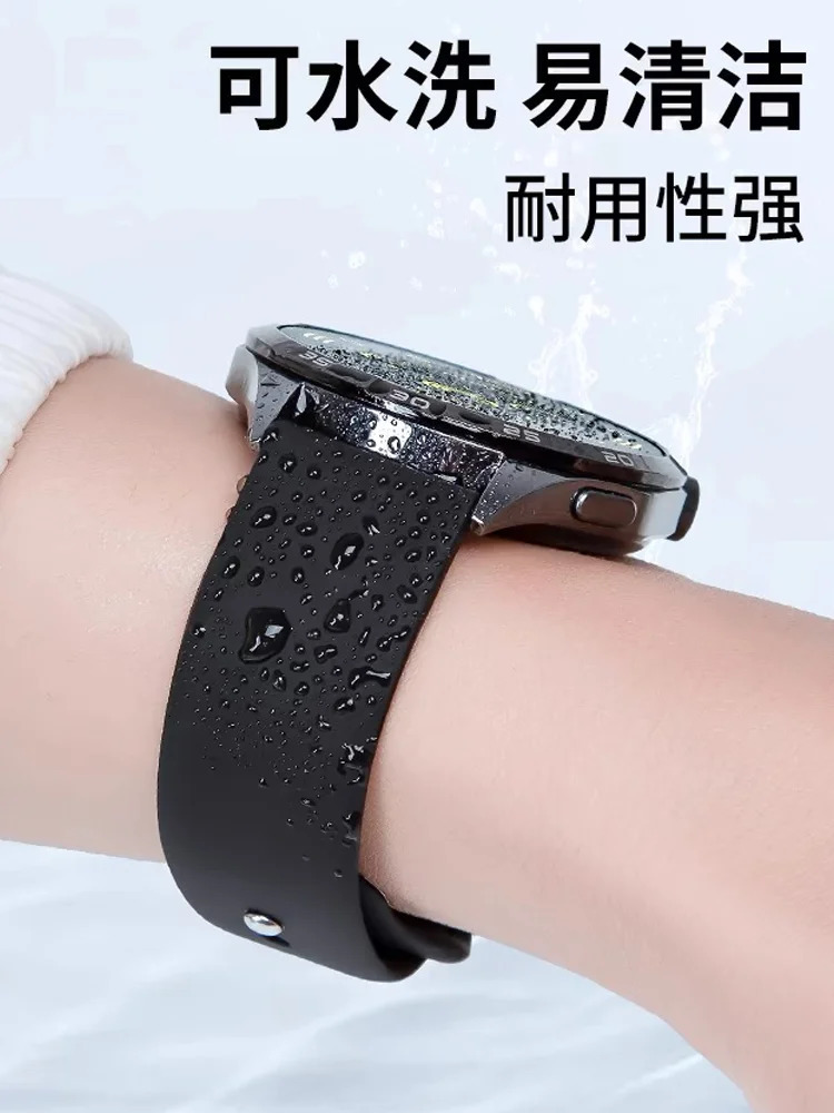 For Galaxy watch 764Classic55 proActive2Gear S3 band Silicone bracelet GT 42e3 pro 22mm 20mm strap 250805