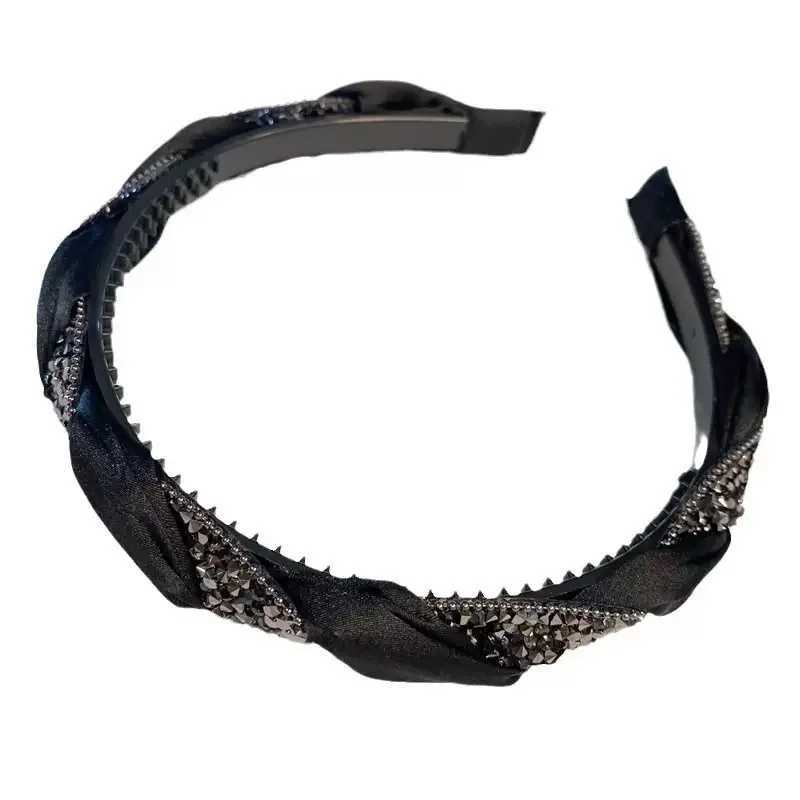 Retro Rhinestone Band High-End Exquisite Hair Accessories For Women Y250808