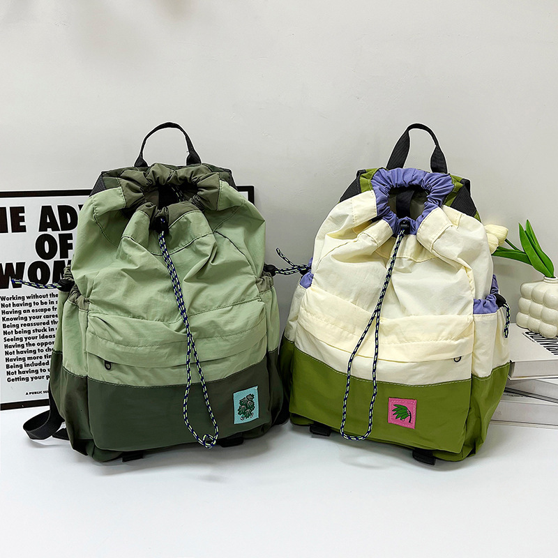 2025 Autumn fashion New Women s Backpack Large Capacity Outdoor Sports Girls Backpack Drawstring Lightweight Backpack New Designer Backpack