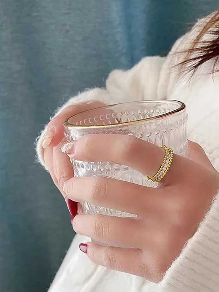 925 Sterling Silver Simple Classic Gorgeous Geometric Zircon Ring For Women Engagement Wedding Luxury High Quality Fine Jewelry Y250808