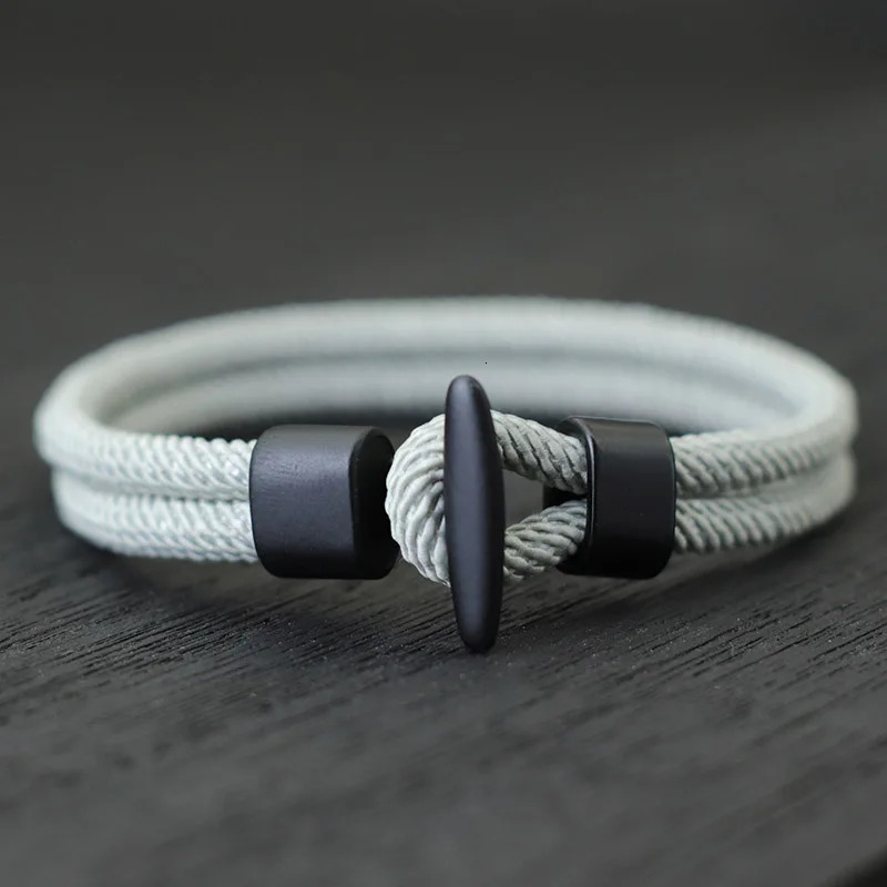 51Luckind Simple n Milan Rope Bracelet Handmade Men Women Outdoor Survival Braclet For Camping Armband Thread Jewelry 250808
