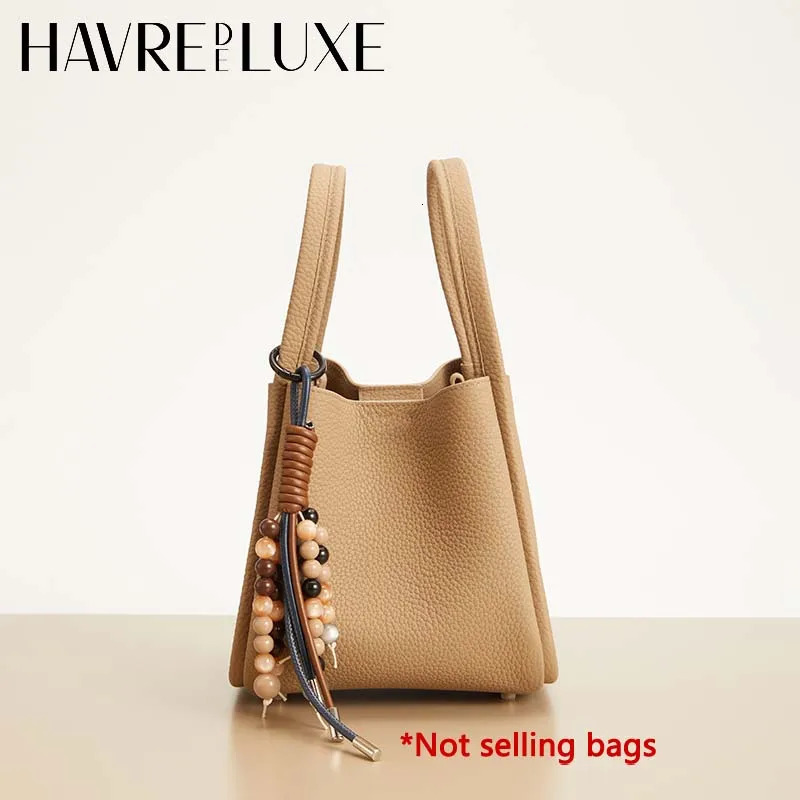 Lucky Bodhi bead bag charm for womens fashion highend vintage keychain pendant ornaments accessories 250801