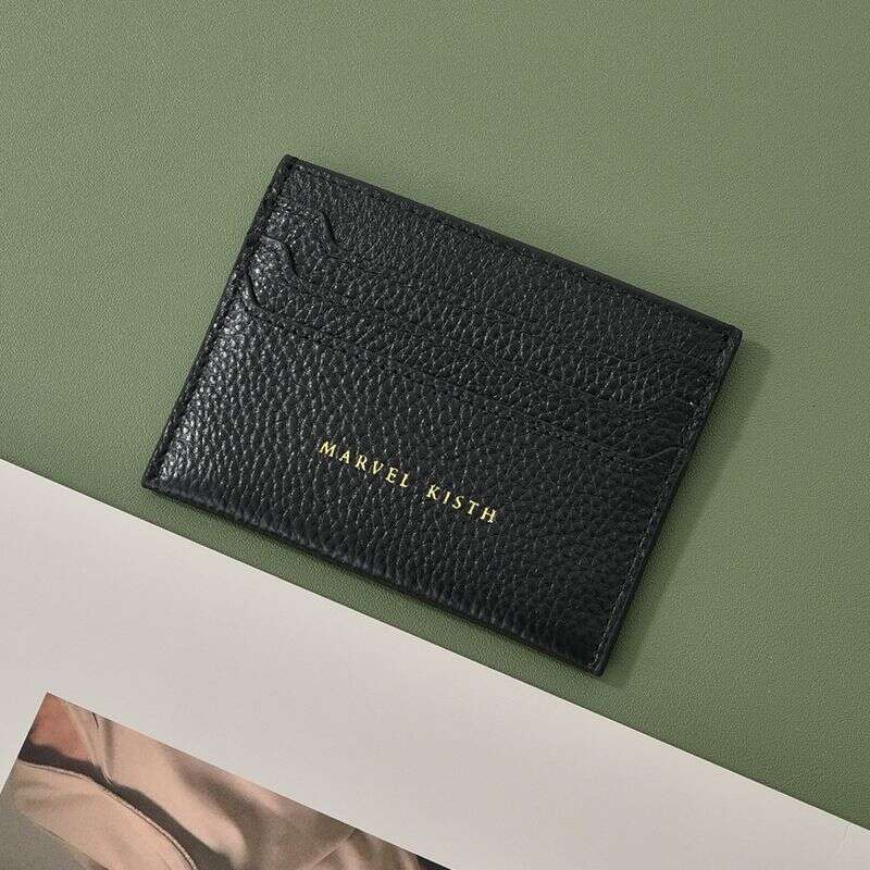 High-Value Texture Lightweight for Women, Compact and Portable Driver's License Clip, One-Piece Multi-Card Slot Ultra-Thin Card Holder