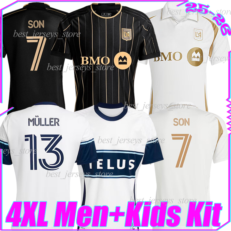 4XL 24/2025/26 LAFC GIROUD Soccer Jerseys San Diego LA Galaxy Timbers Sporting KC AGADA PULIDO THOMMY AFRIFA RODRIGUEZ MORA MORENO BRUGMAN men kids kit football shirts