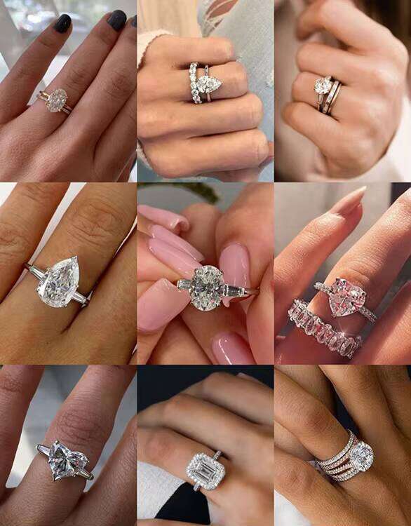14K Yellow Gold Four Prongs 8CT Radiant Cut Moissanite Dia Engagement Wedding Classic Women Party Ring