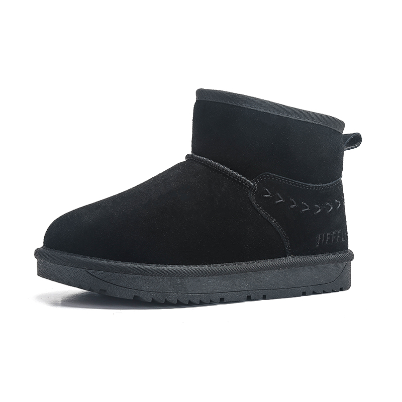 Jifffly Designer Luxury Trend 2025 New Autumn/winter Cotton Thick Bottom Thick Warm Fashion Comfortable Snow Boots Match Anything High Grade