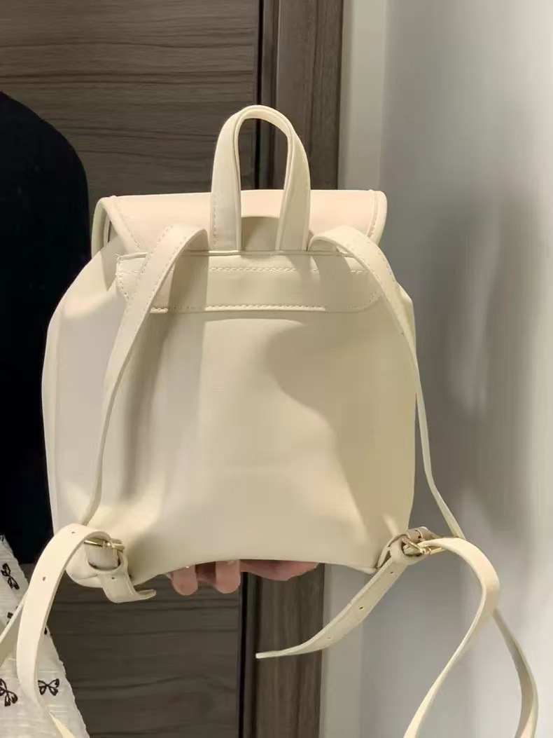 2025 Autumn New Women s Backpack New Soft Leather Backpack Korean PU trend Backpack Fashion Girls Backpack Autumn Solid Color New Designer Backpack
