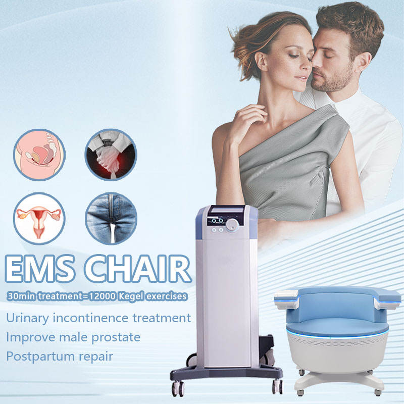 High-Intensity Electromagnetic EMS Chair For Pelvic Floor Muscle Strengthening Women or Male Incontinence Rehab Postpartum Solution