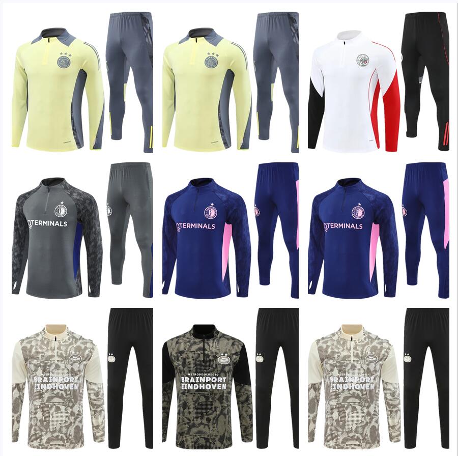 25 2026 Feyenoords Eindhovens PSVs tracksuit 2526 training suit Short sleeved suit soccer Jersey kit uniform chandal adult sweatshirt Sweater 777 666 88 00