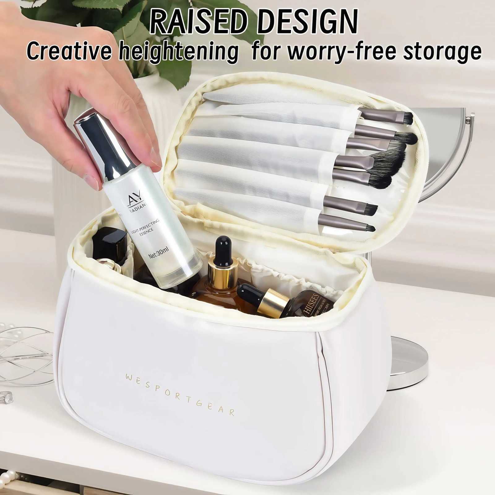 Travel Waterproof Toiletry Bag Portable Bag Large Capacity Multifunctional Storage Essential for Family Travel Y250808