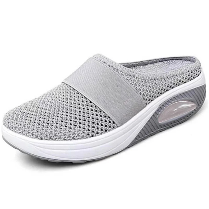 Women Wedge Slippers Premium Slippers Vintage Anti-slip Casual Female Platform Retro Shoes Plus Size Orthopedic Diabetic Sandals 250730