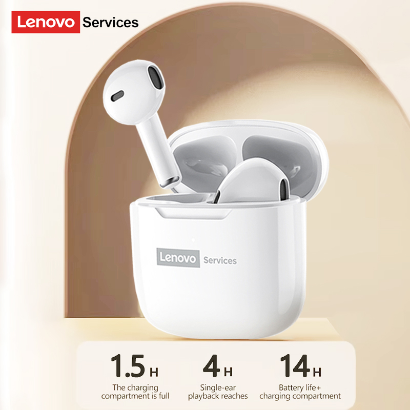 LenovoServices New Bluetooth 6.0 Headphones In-ear Call noise cancellation Earphones Sports Sensorless Cinema-grade IMAX original sound quality Earbud