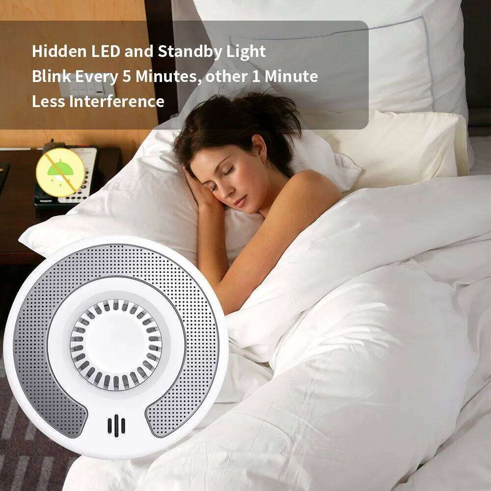 V-Come Alarm Sealed 10-Year Li-Battery, Standalone Heat Detector with Big Test and Silence Button VH03