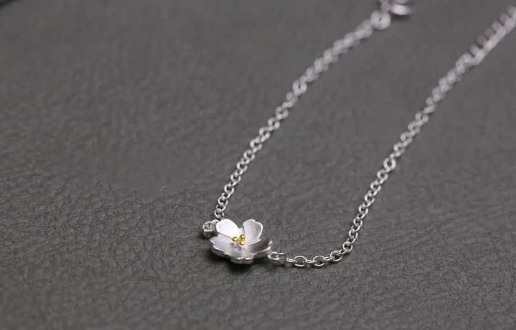Personality New Art 925 Sterling Silver Jewelry Female Simple Bar Flower High-Quality Popular Bracelet for Women Z250807