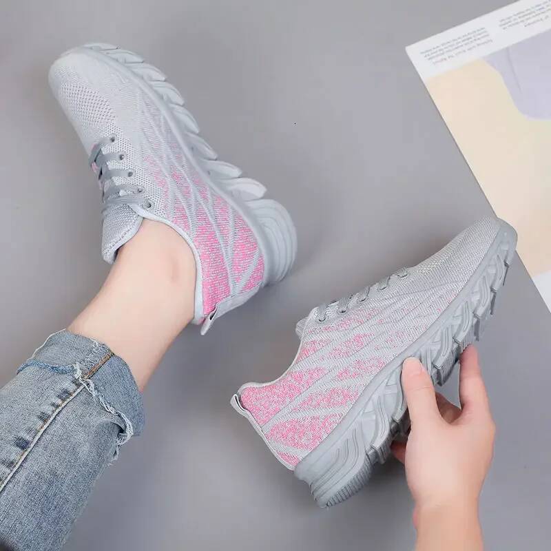Gym Flat Women Footwear Ladies Shoes Lace Up Black Korean A Summer 2024 Light Designer Stylish And Low Price Promotion 39 ddmysaturn