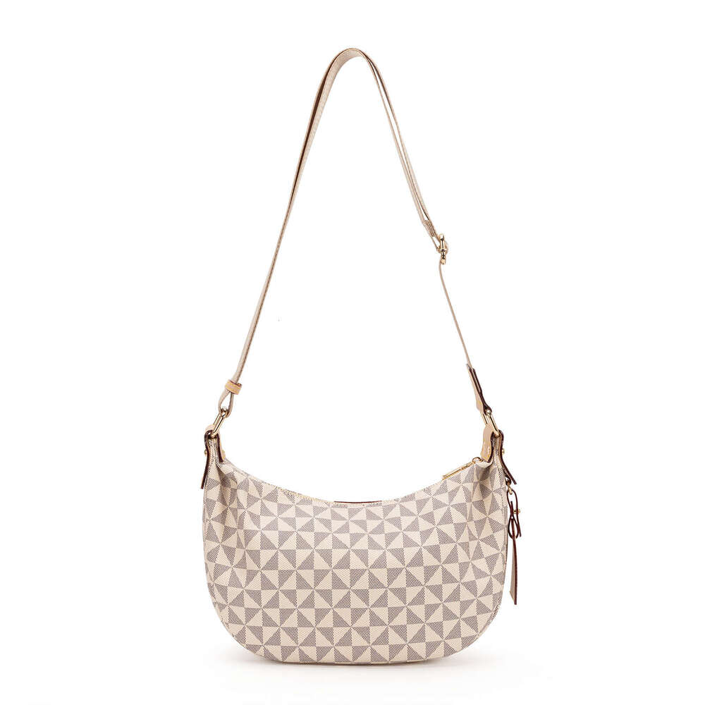 Lacel Urwebin designer women's bag new crescent shaped women's bag crossbody bag shoulder bag fashion trend printed women's bag gift