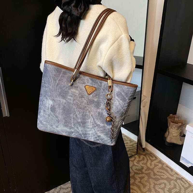 Women's High-end Luxury bags Designer Casual Commuting Tote 2025 New Large Capacity Work Texture Shoulder Bag