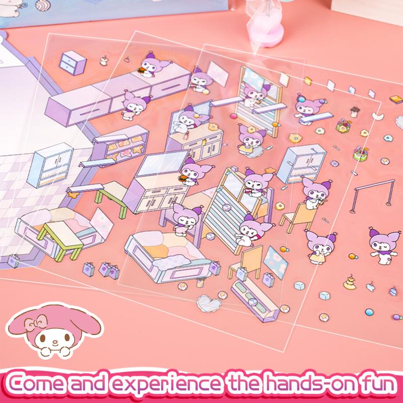 Kids' Interactive Smart Playset: Build Your Own Scenes with Lifelike Paper Decals