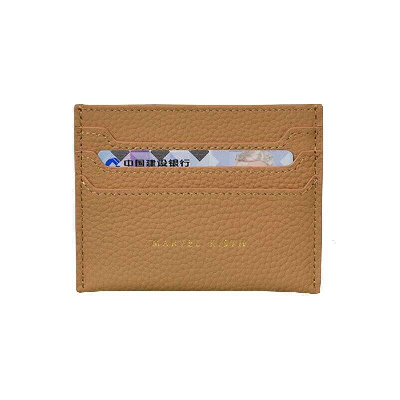 High-Value Texture Lightweight for Women, Compact and Portable Driver's License Clip, One-Piece Multi-Card Slot Ultra-Thin Card Holder