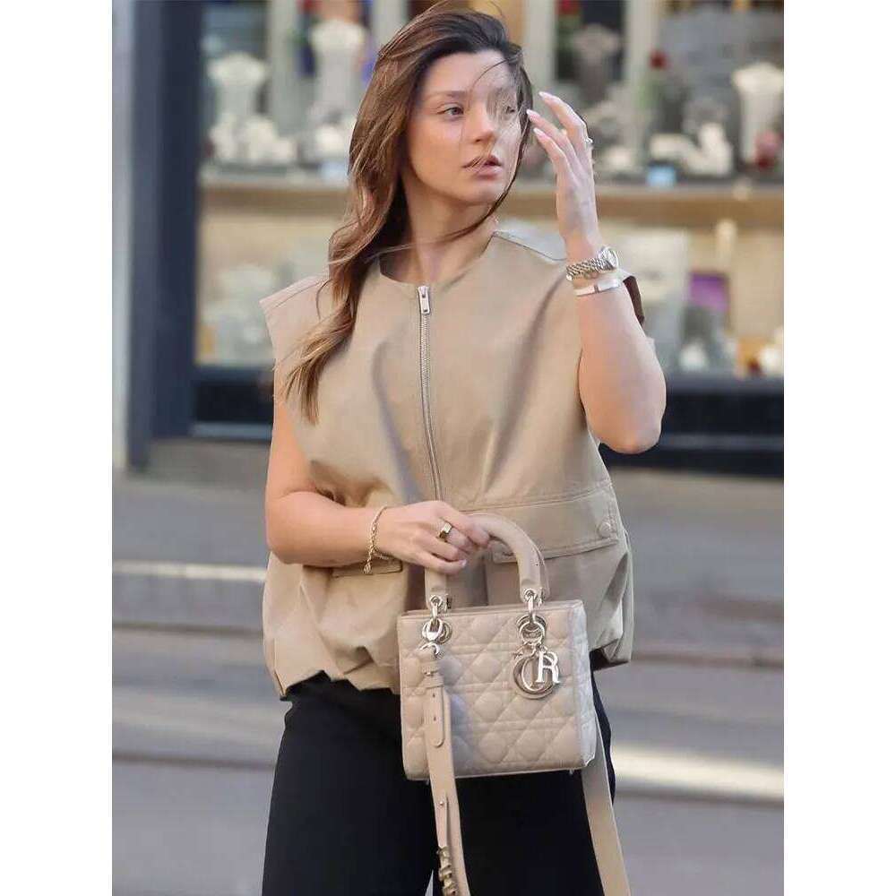 New Women Zipper Pocket Design O-Neck Sleeveless Waistcoat+Buttons Belt Decorate High Waist Long Skirt 2 Piece Set