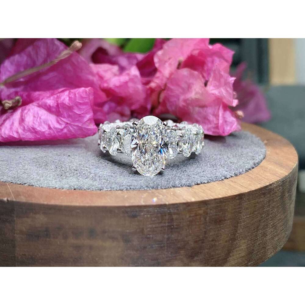 XG Factory Price Custom Grow Ring 10k 14k Solid Gold Fine Rings Lab Dia Jewelry