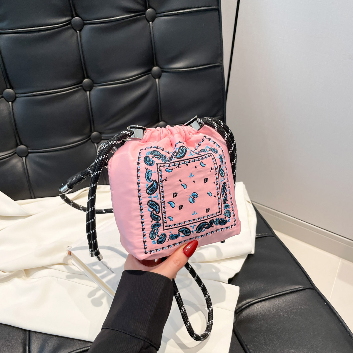 New Paisley Crossbody Bag Free Delivery To Your Door Paisley Crossbody Designer Bag Bag Luxury Bag Women's Embroidered Bag