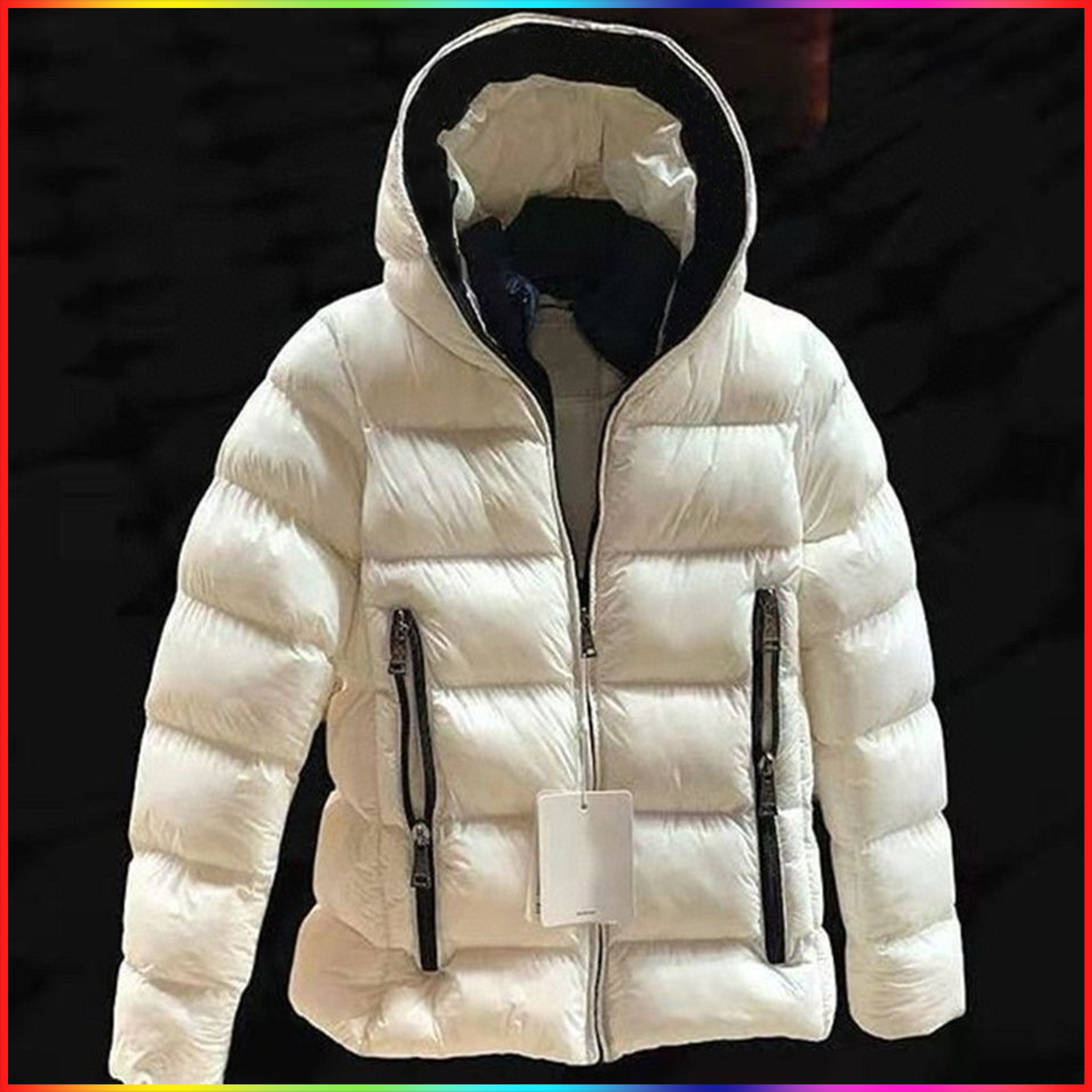 5A Designer winter puffer jacket NFC Arm Scan mens down jacket parka men woman thickening warm outwear coat Fashion women clothing Luxury brand outdoor jackets