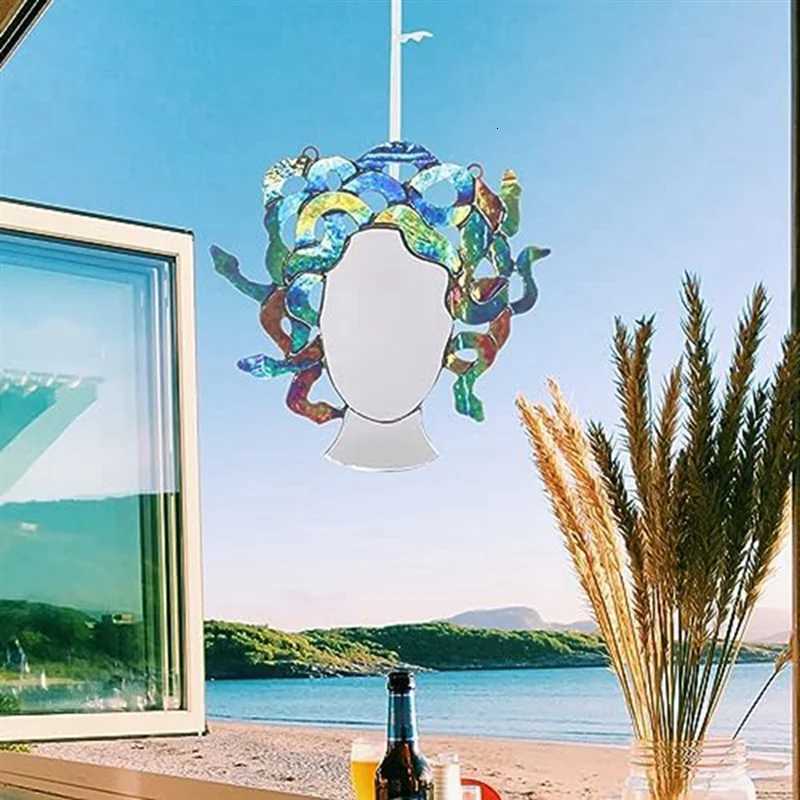 13 Decoration Mirror Mirror Pendant Hanging Mirror Colorful Mirror (Colorful) Durable Easy Install Easy To Use Z250807