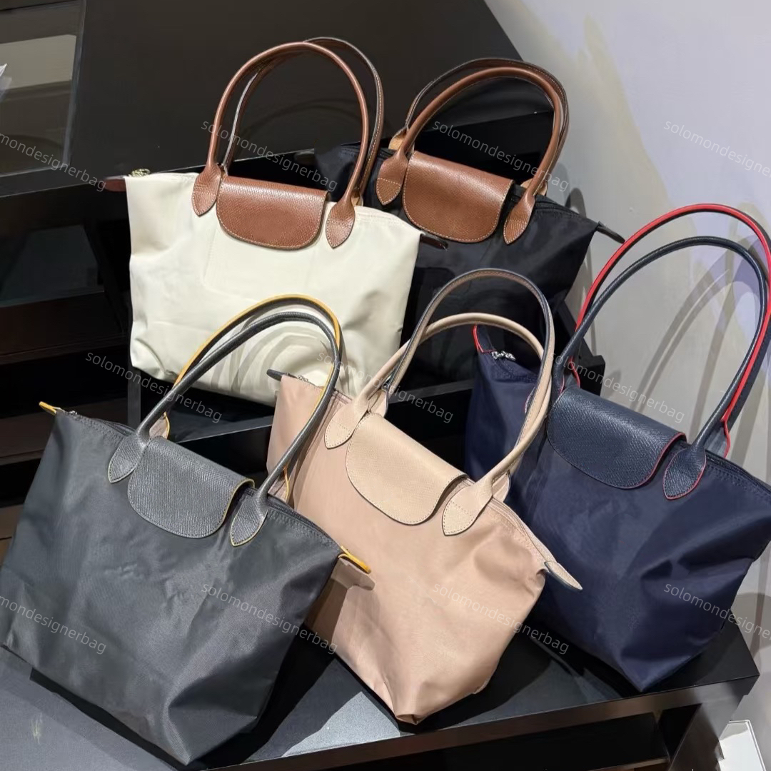 new Designer Nylon Tote Shoulder Bags Computer Women Lady Large Shopping Bag Handbags Beach Navy Blue Black brown large sizes