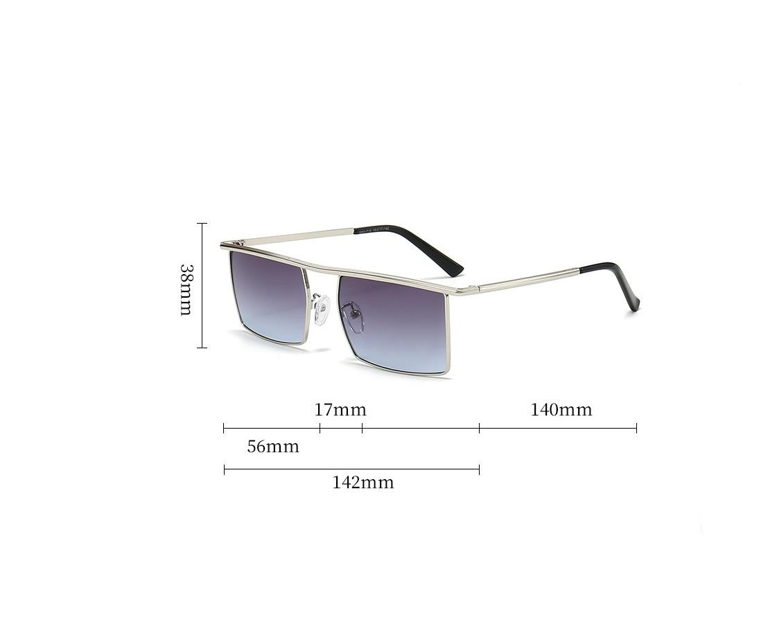Designer Sunglasses For Women Oversized Sunglasses Fashion Classic Retro Sunglasses Luxury Polarized Goggle Pilot PC Frame Square UV400 Eyewear P302