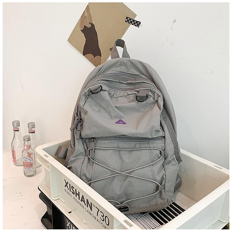 fashion 2025 Autumn New Women's Backpack Outdoor Sports Hiking Bag New Color blocked Student Backpack Suitable Lightweight Backpack New Designer 