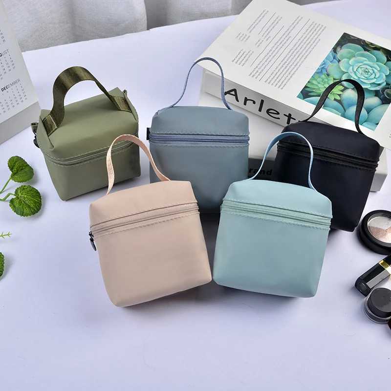 Travel Cosmetic Bag for Wen Simple Ins Cosmetic Nyl Handbag Organizer Makeup Bags Storage Pouch for Purse Fem Makeup Case Y250808