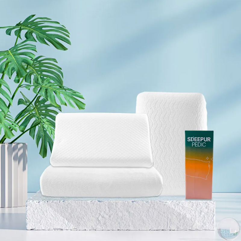 Ergonomic Pillow for Neck Pain Innovative Contours Neck Support Memory Foam SD005