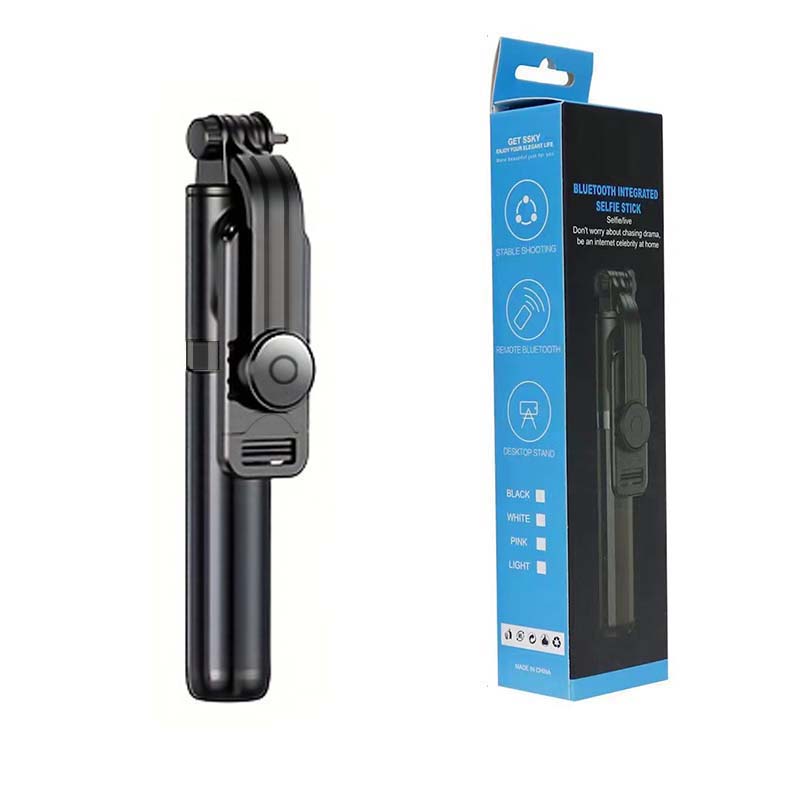 Expandable Telescopic Smartphone Stand with Wireless Bluetooth Remote - Compact & Durable Travel Photography Tool