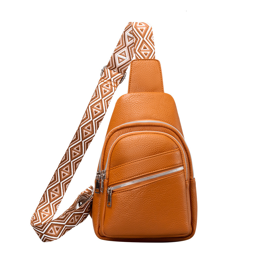 Free Shipping Designer Bag PU Leather Large Capacity Bag For Luxury Bag Women Casual Travel Multifunctional Chest Bag Crossbody Versatile Backpack For