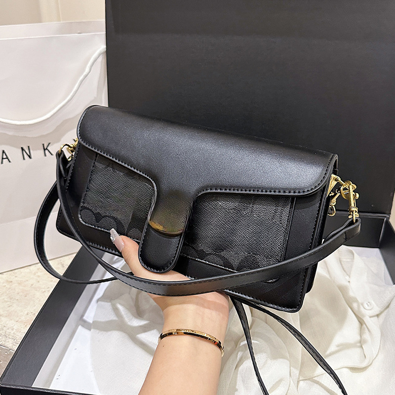 Luxury Brand Fashion Texture Bag 2025 New Women's Designer Handbag Multi Functional Party Bag High End Elegant Multi Functional Bag Men's Wa