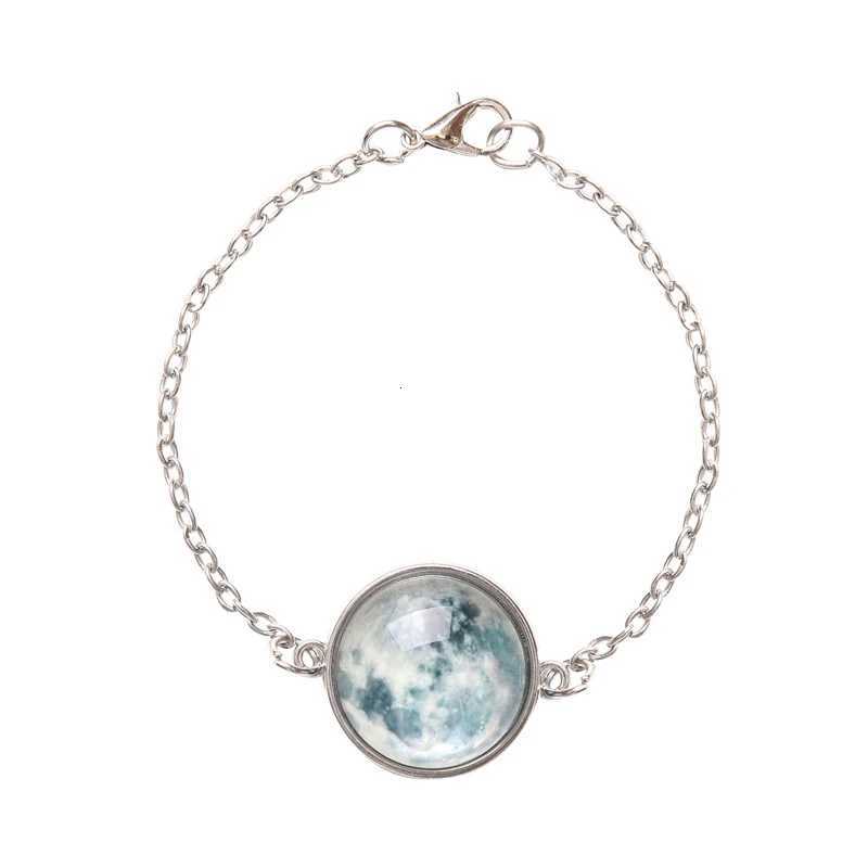 Birth Moon Bracelet Glow In The Dark Phase Chain Glowing Birthday Jewelry Lunar s Charm Jewelr Z250807