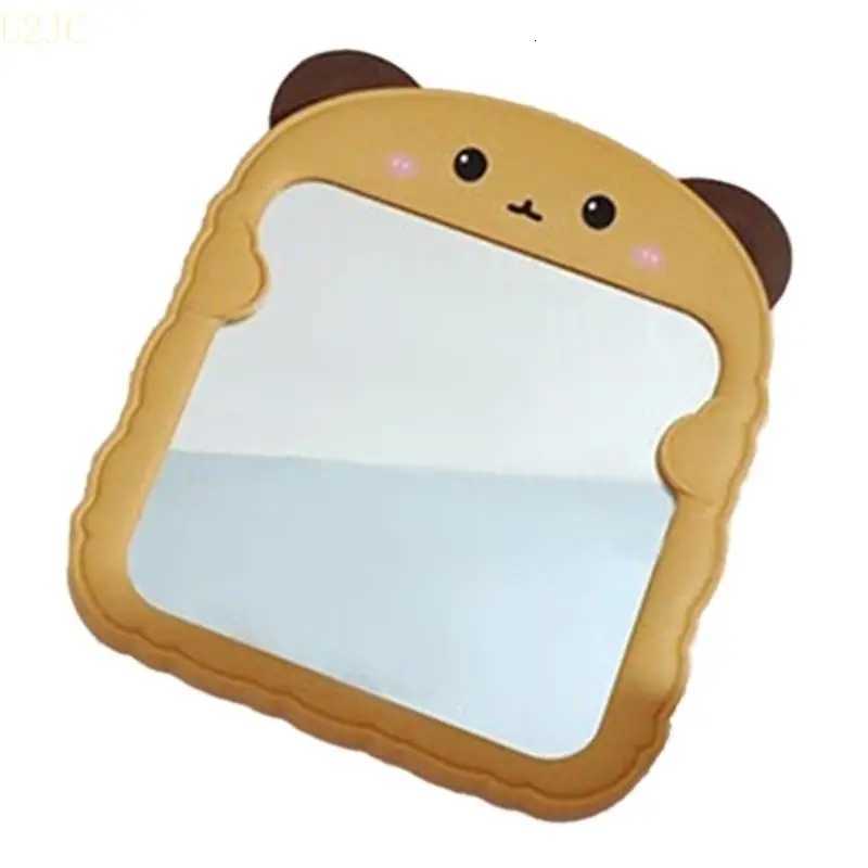 2024 New Desktop Makeup Mirror Flat Mirrors with Bracket Cartoon Bear Mirror Z250807
