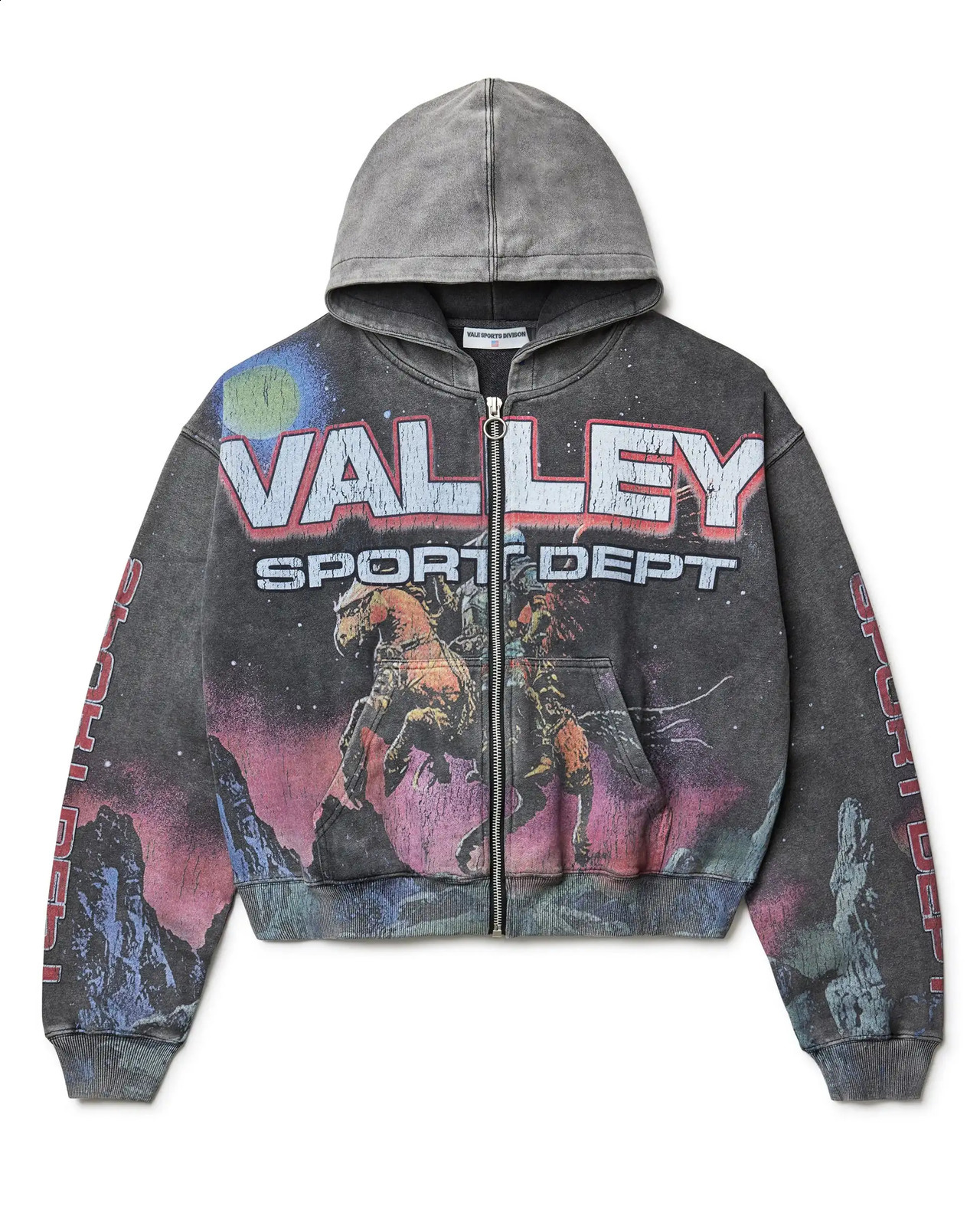 Street fashion trendy brand skull hooded sweater 3D digital printing casual loose hooded sweater men