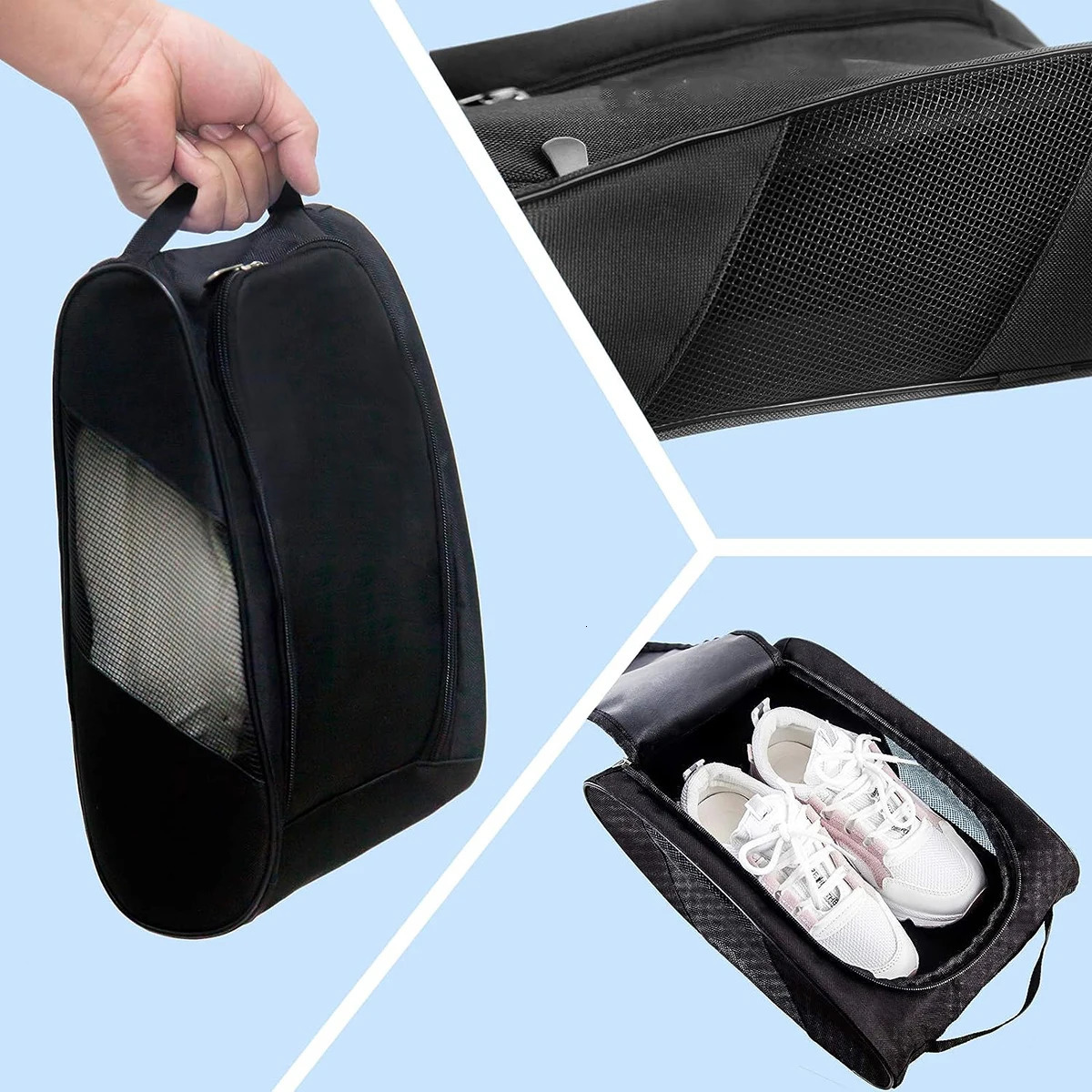 Portable Football Boot Bag Golf Football Basketball Shoe Bag for Men Women Boys Girls 250804