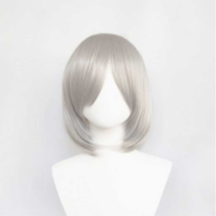 Full-Length Wavy Dark Brown Fiberglass Wig - Perfect for Historical Characters