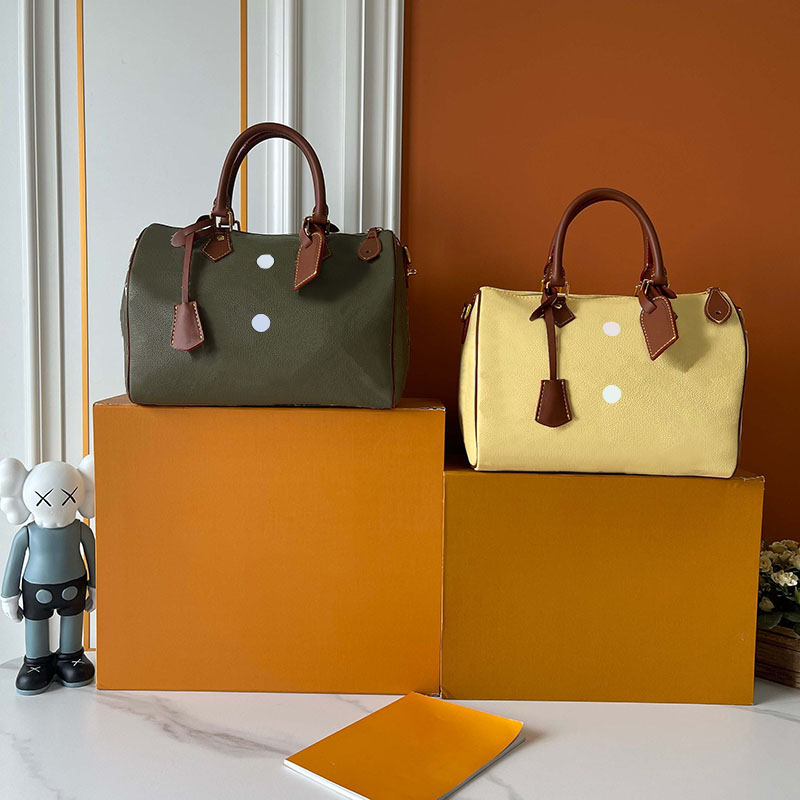 New Top quality speedyity30 bag Womens crossbody shoulder bag Original designer handbag mirror quality leather chain bags expensive tote Pillow bag wallet tote 10a