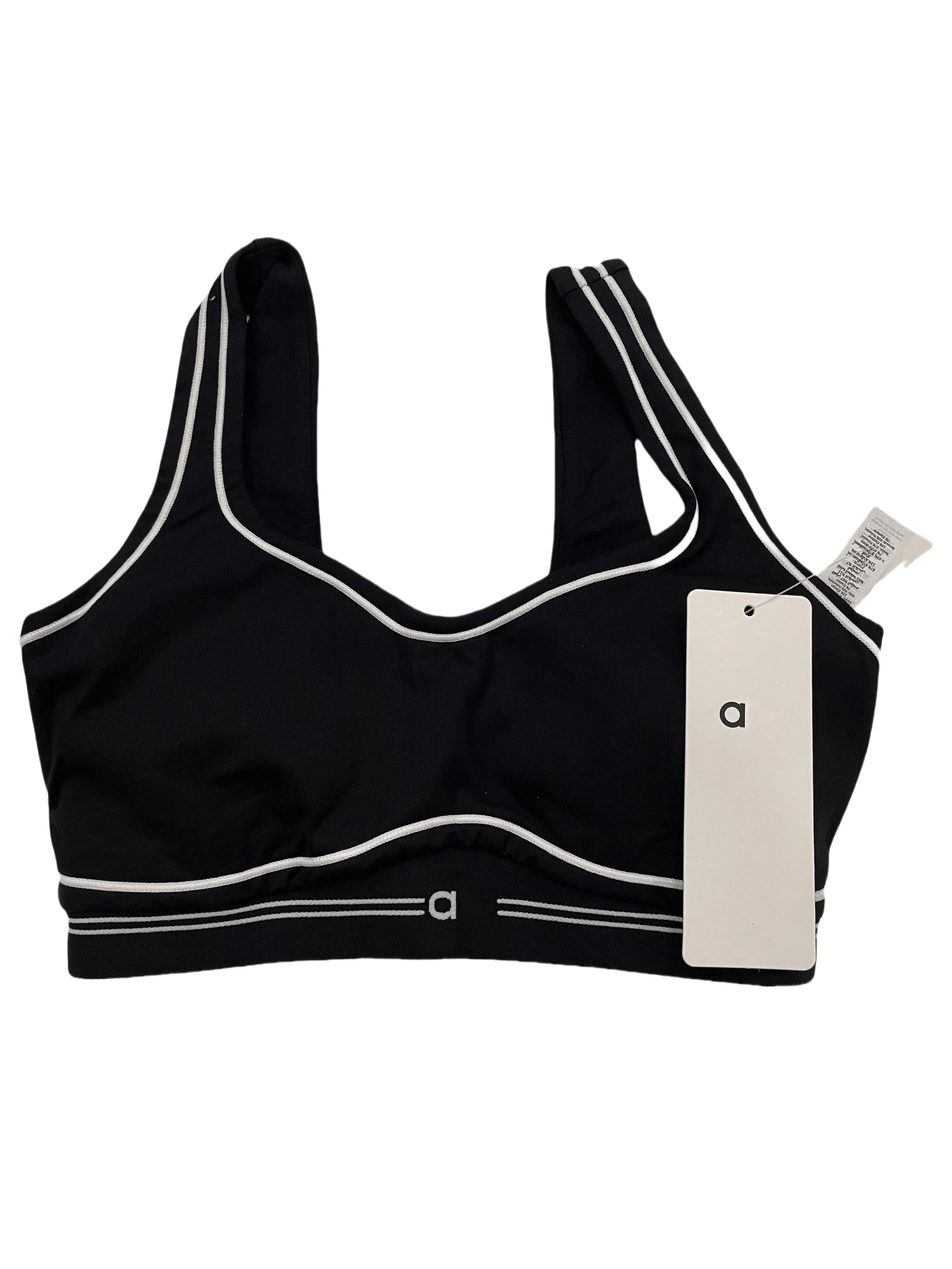 Replica Edition NEW 10A Yoga Aloness Sets Sports Heart Throb Bra+Leggings High End White Striped Pants Back Yoga Outfits Aloness Women Clothes Summer bra Suit ca