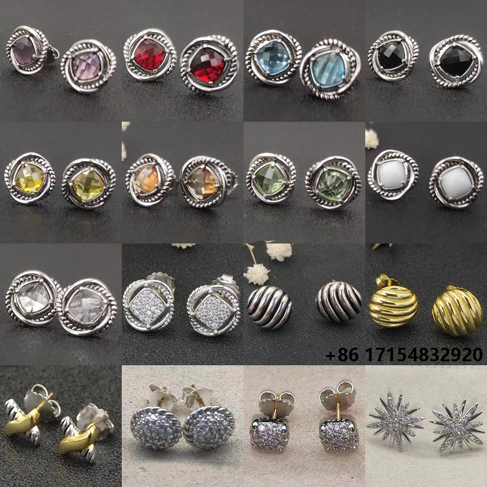 2025 DY Twist Design Highlight The Trendy Retro Style Girls Earrings Versatile Style Earrings Suitable for Various Occasions