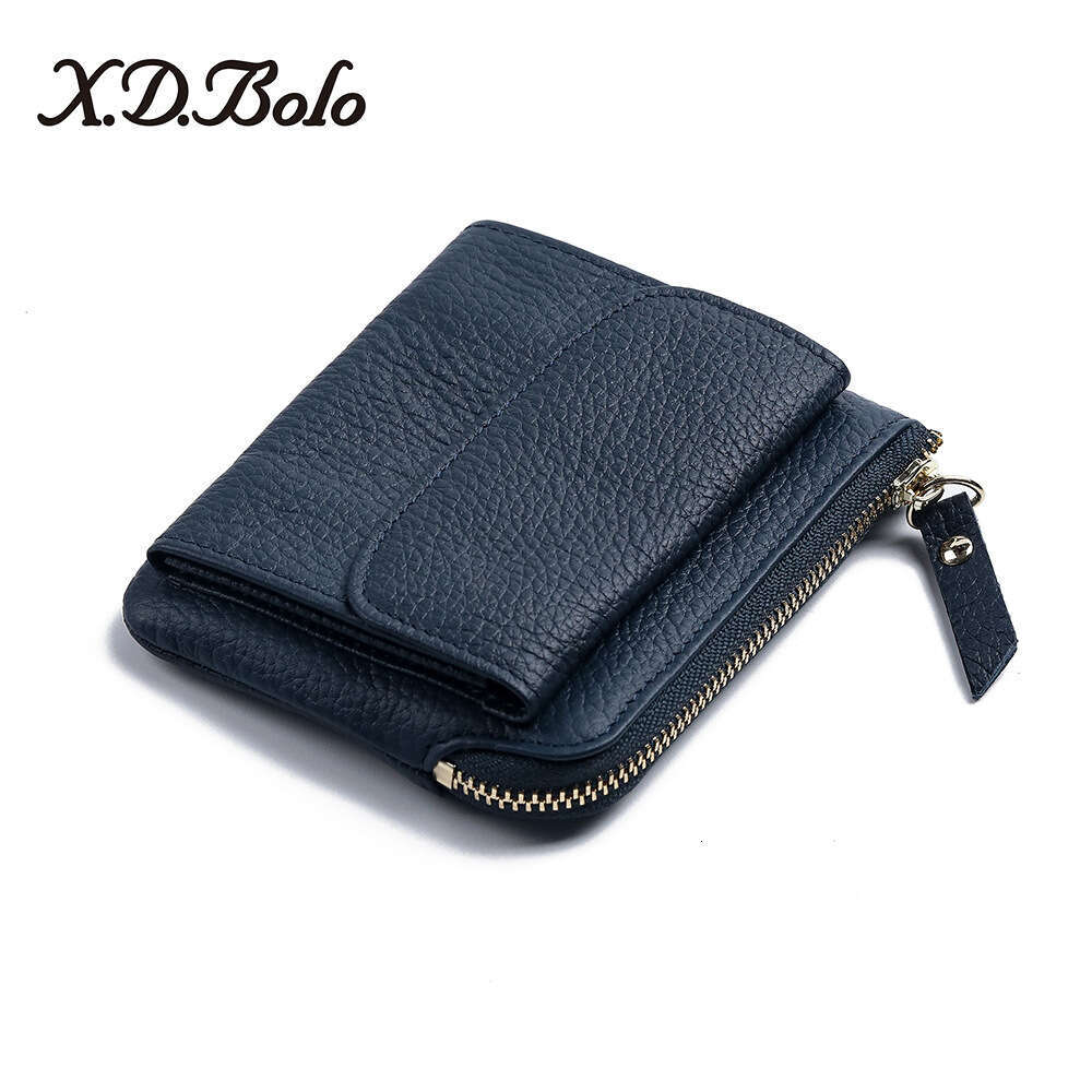 Cowhide Women's Purse New Mini Zipper Coin Bag Wallet designer wallet B5 B5