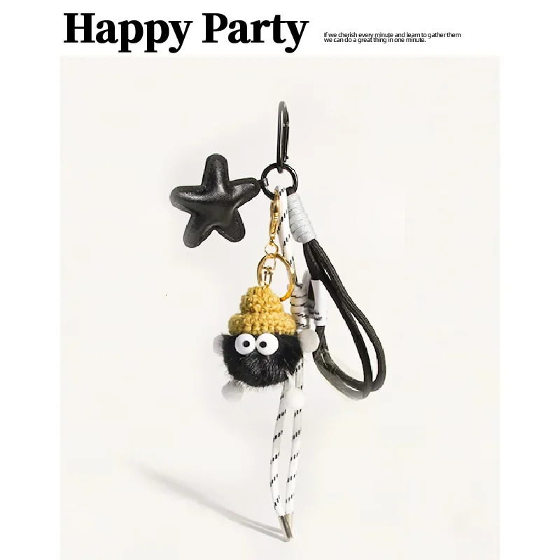 Bag Charm Key Chain Pendant Mink Hair Small Briquettes Car Multifunctional Plush Female Exquisite Gift 250801
