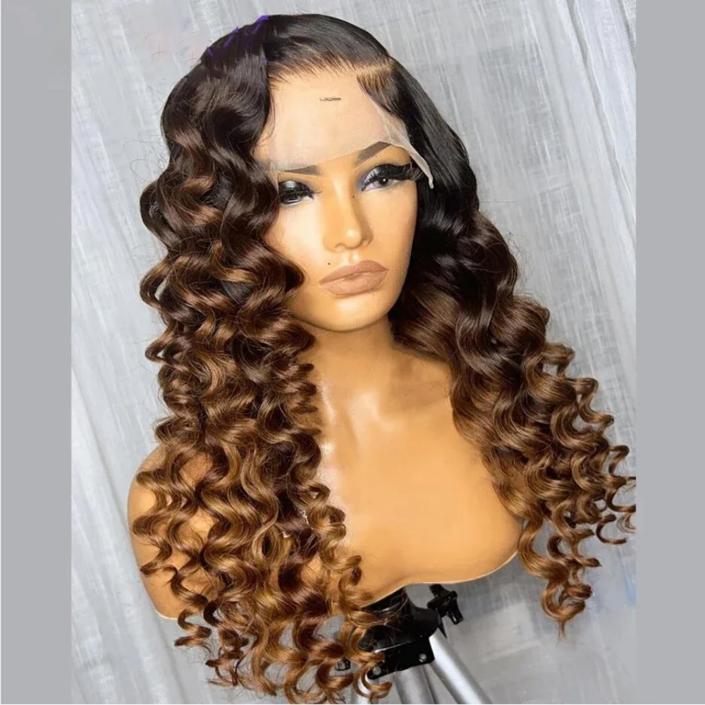 Water Wave Lace Front Wig Deep Wave Lace Closure Wig 13x4 Hd Lace Frontal Wear And Go Glueless Wig 360 Curly Human Hair Wigs 30 Inch Synthetic For Wom