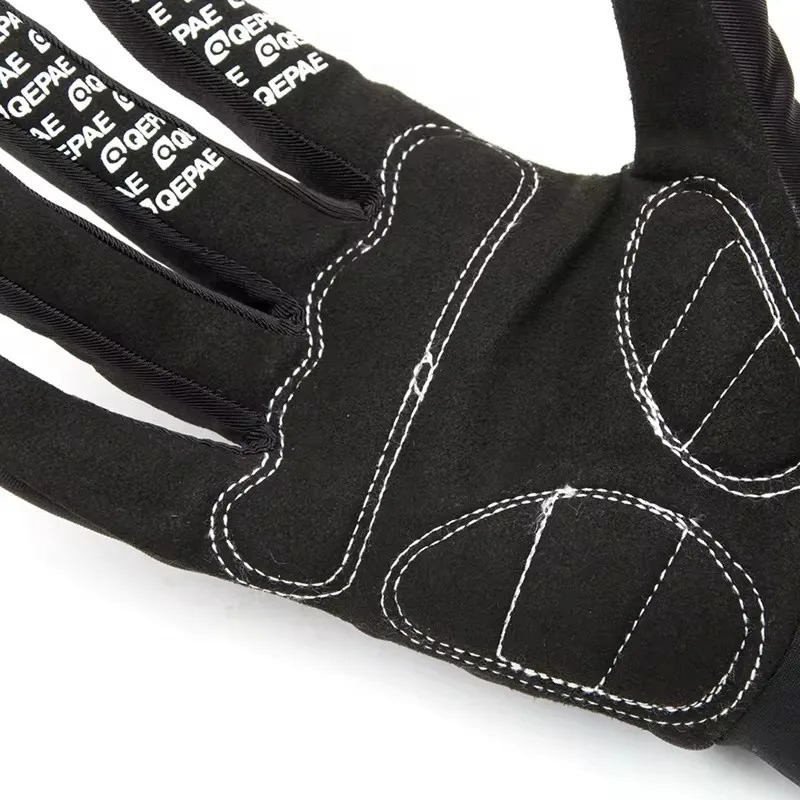 Full Finger Gloves Skeleton Print Warm Sport Cycling Glove Men and Women Skull Glove Anti-slip Mittens Bike Bicycle Equipment 250807